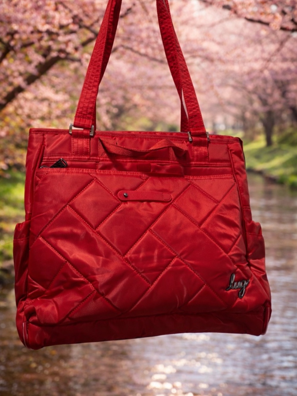 LUG CABBY POPPY RED